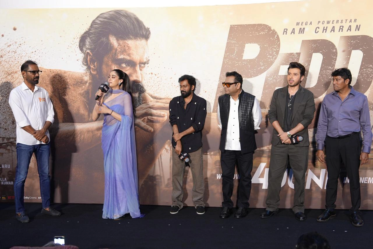 Ram Charan Peddi Trailer Launch Event