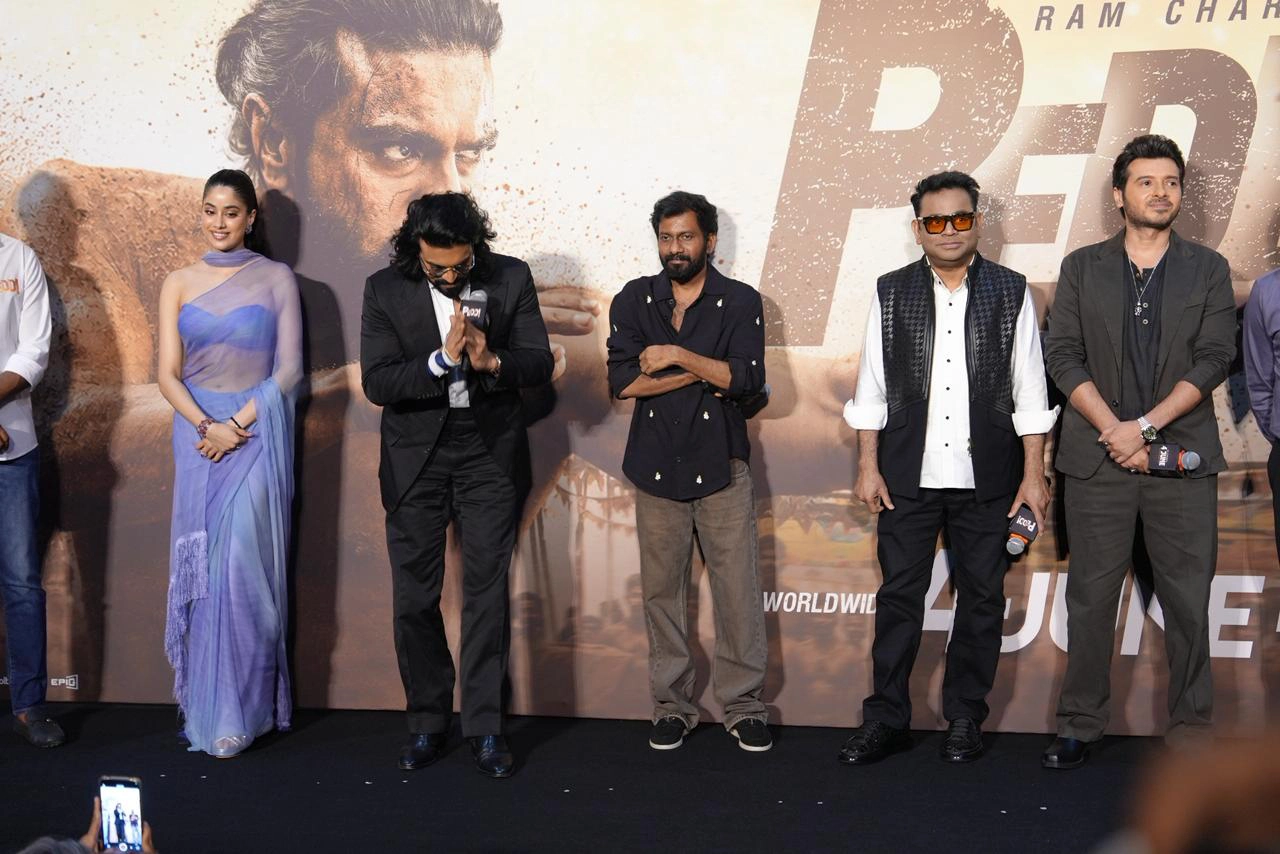 Ram Charan Peddi Trailer Launch Event