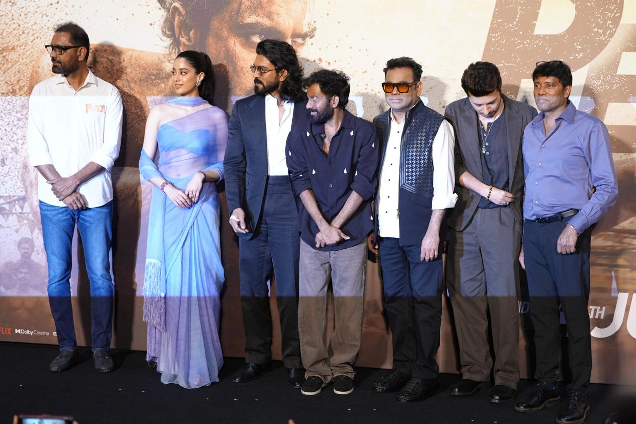 Ram Charan Peddi Trailer Launch Event