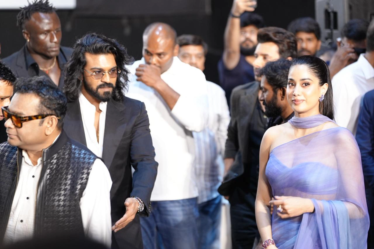 Ram Charan Peddi Trailer Launch Event