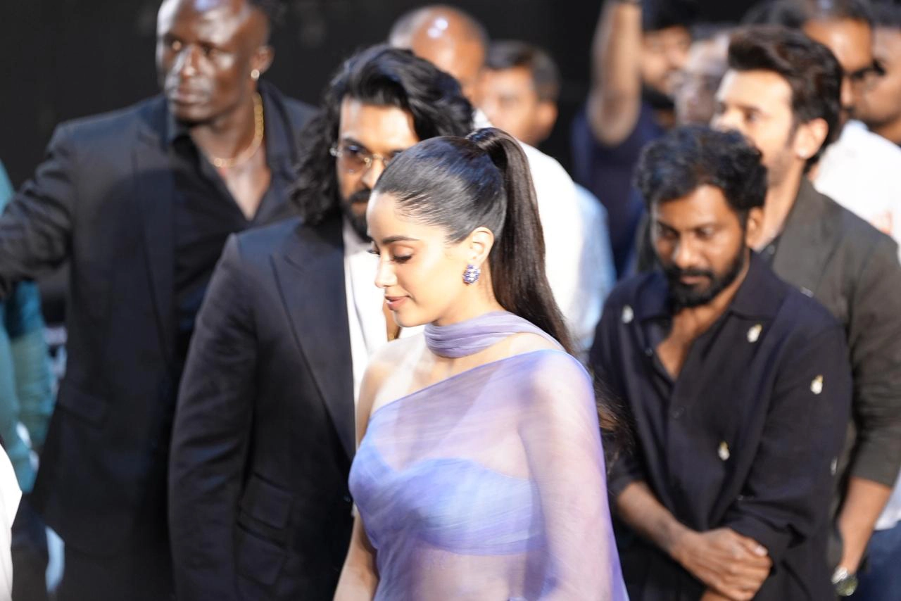 Ram Charan Peddi Trailer Launch Event