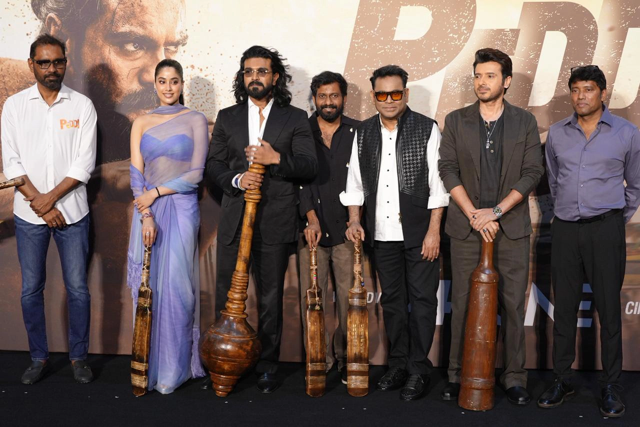 Ram Charan Peddi Trailer Launch Event