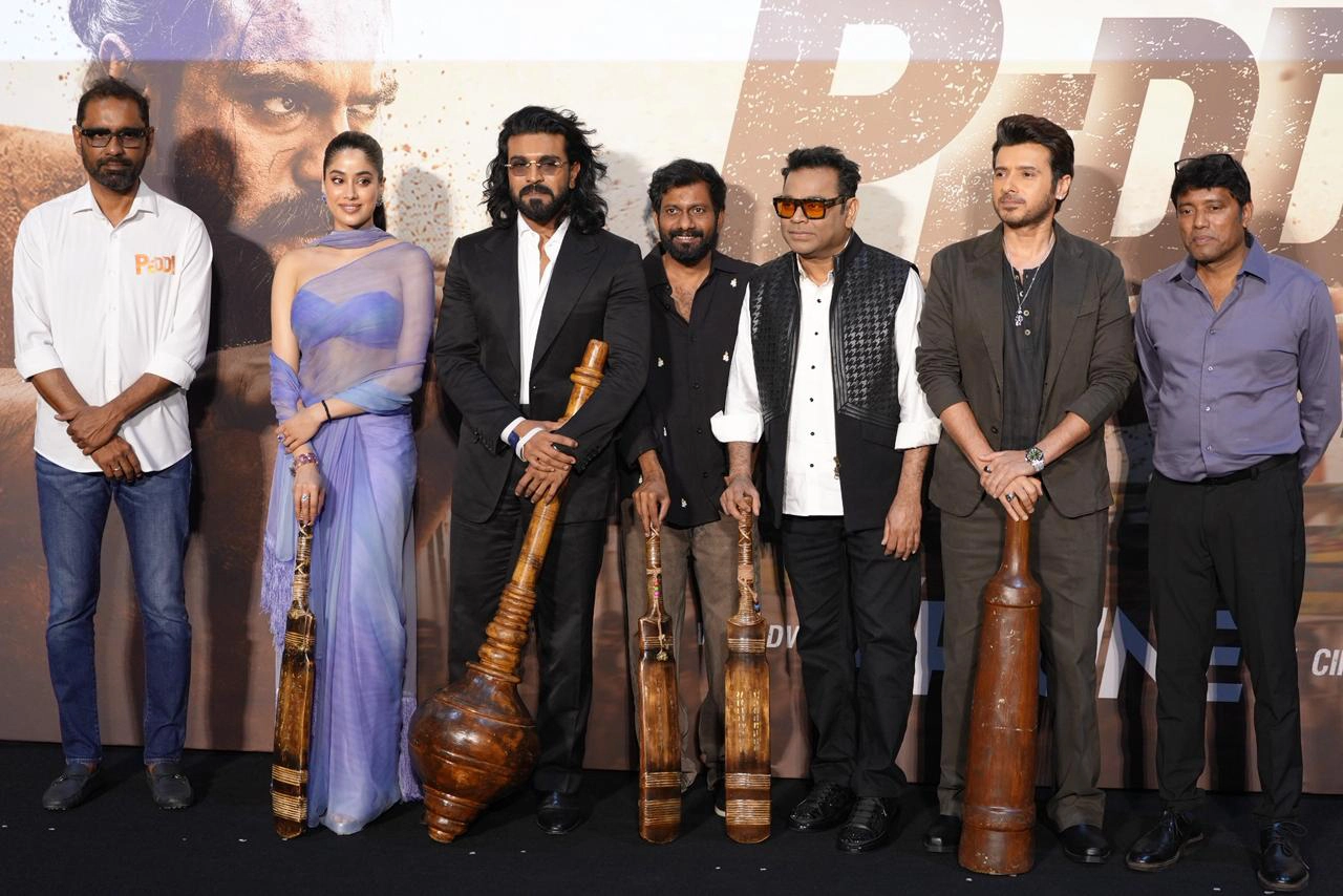 Ram Charan Peddi Trailer Launch Event