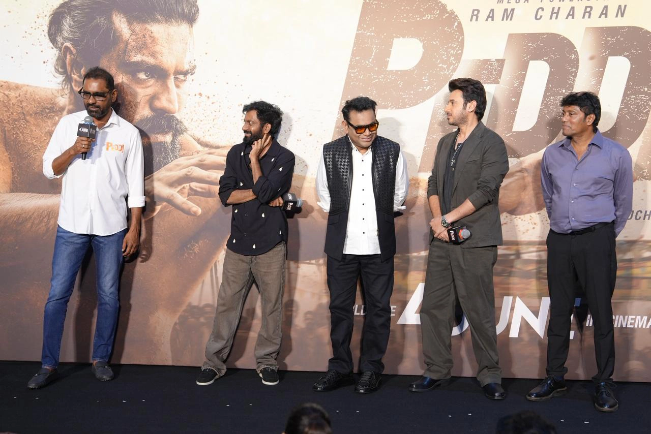 Ram Charan Peddi Trailer Launch Event