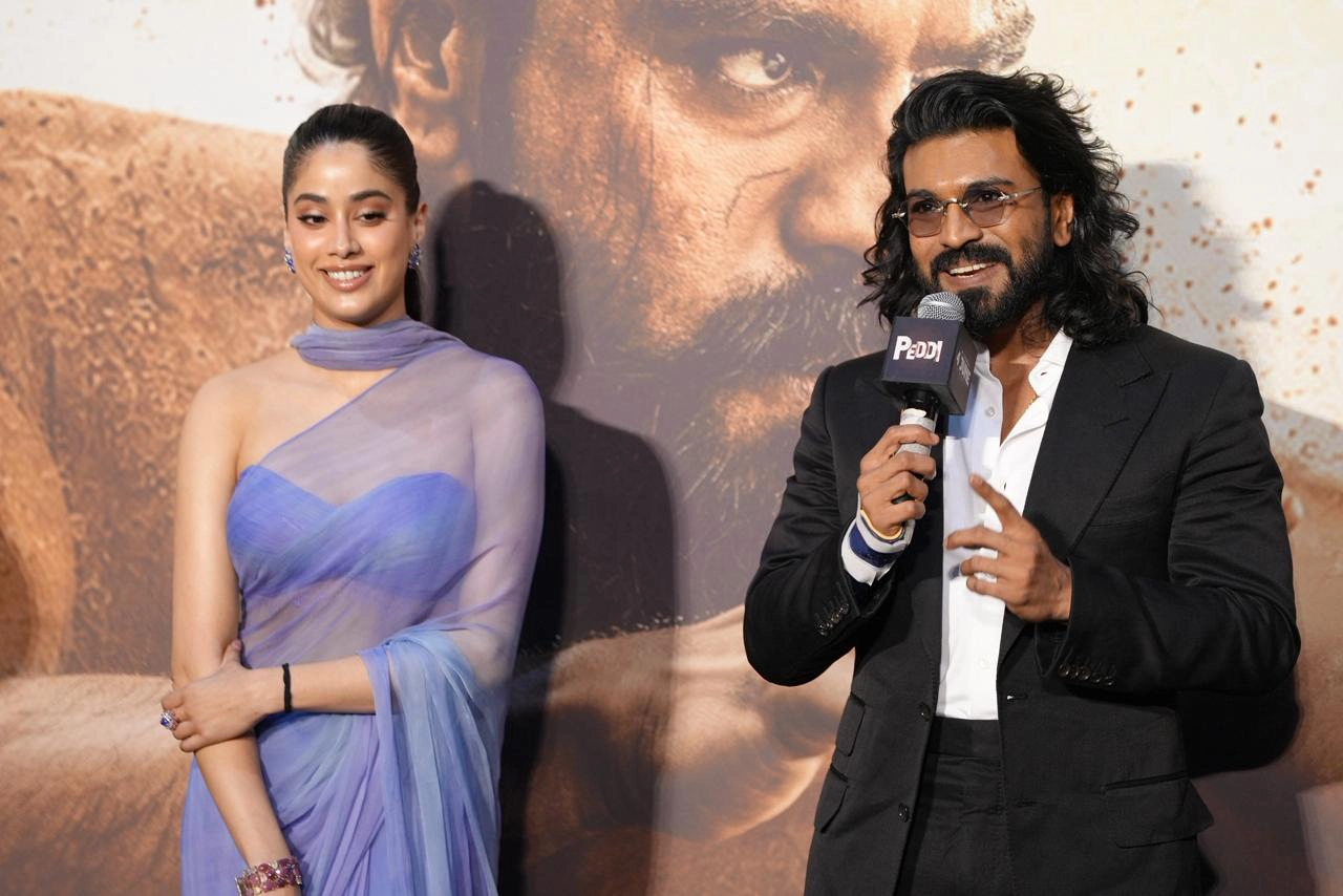 Ram Charan Peddi Trailer Launch Event