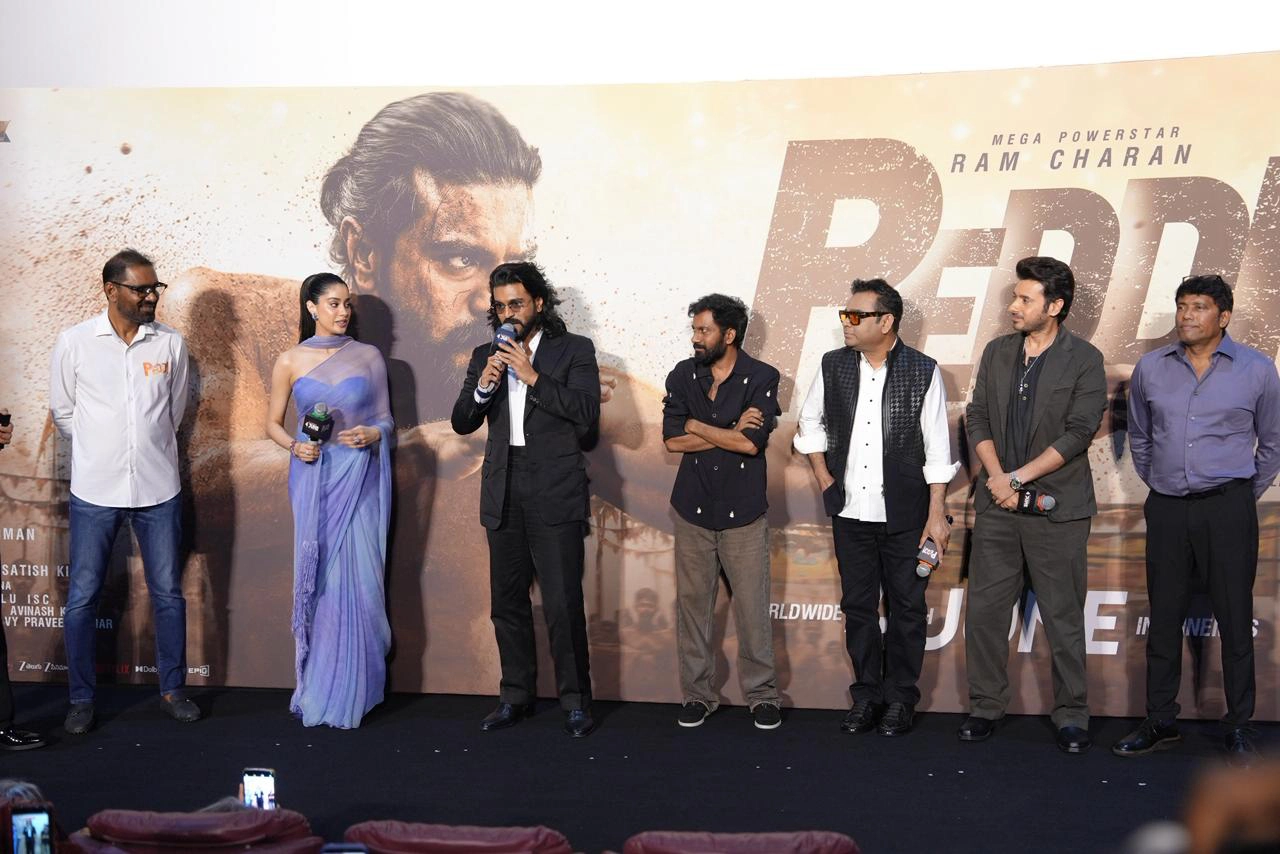 Ram Charan Peddi Trailer Launch Event