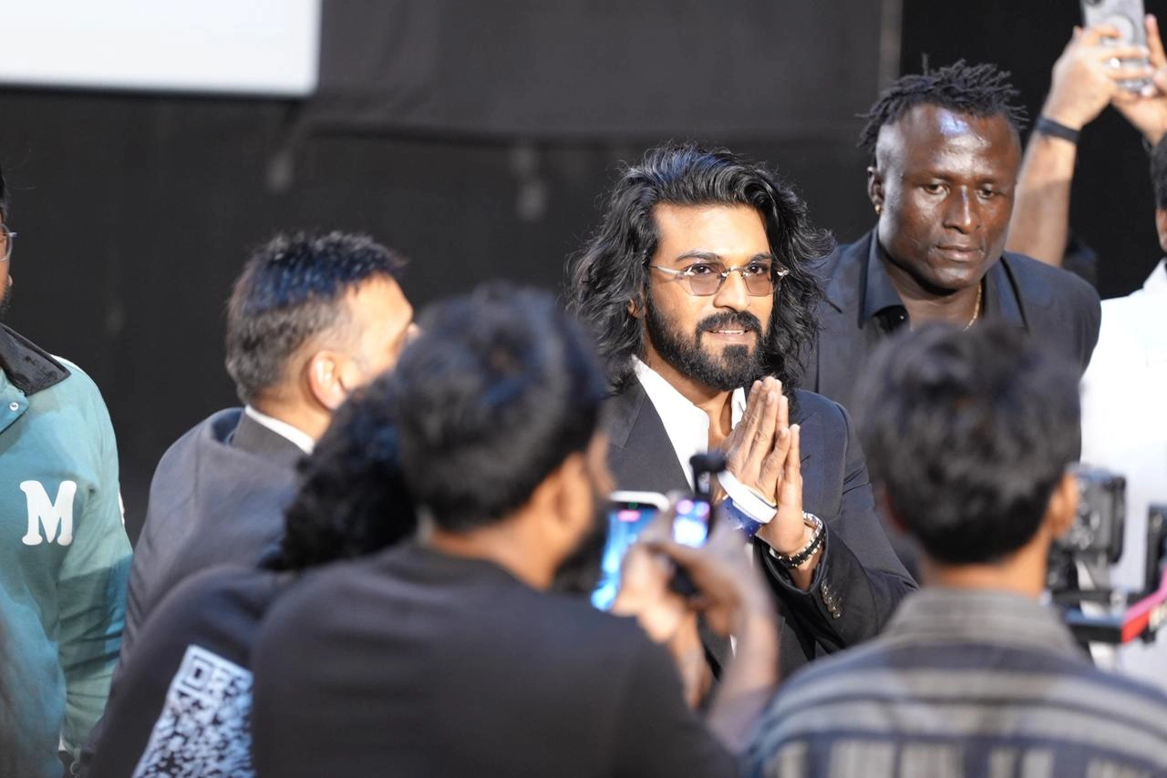 Ram Charan Peddi Trailer Launch Event
