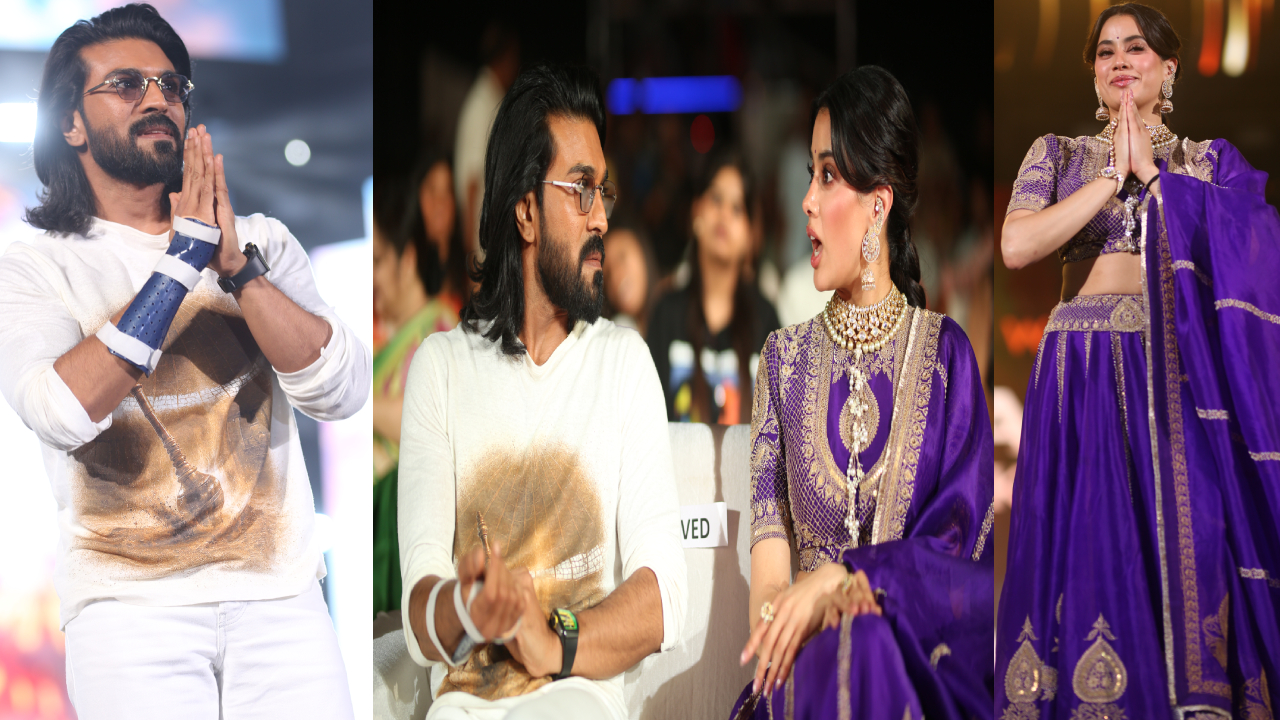 Peddi Ki Aawaz: భోపాల్ లో గ్రాండ్ గా ‘పెద్ది కి ఆవాజ్’ ఈవెంట్.. సందడి చేసిన రామ్ చరణ్, జాన్వీ కపూర్
