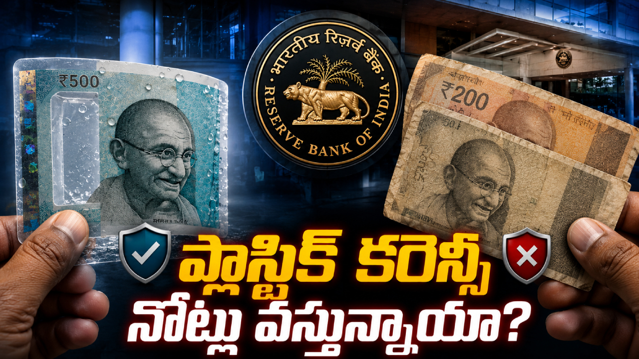 Plastic Banknotes : ఆర్బీఐ ప్లాస్టిక్ నోట్లు తెస్తుందా? భారత్‌లో పాలిమర్ కరెన్సీ ఏంటి? పేపర్ కంటే బెటరా? ఫుల్ డిటెయిల్స్!
