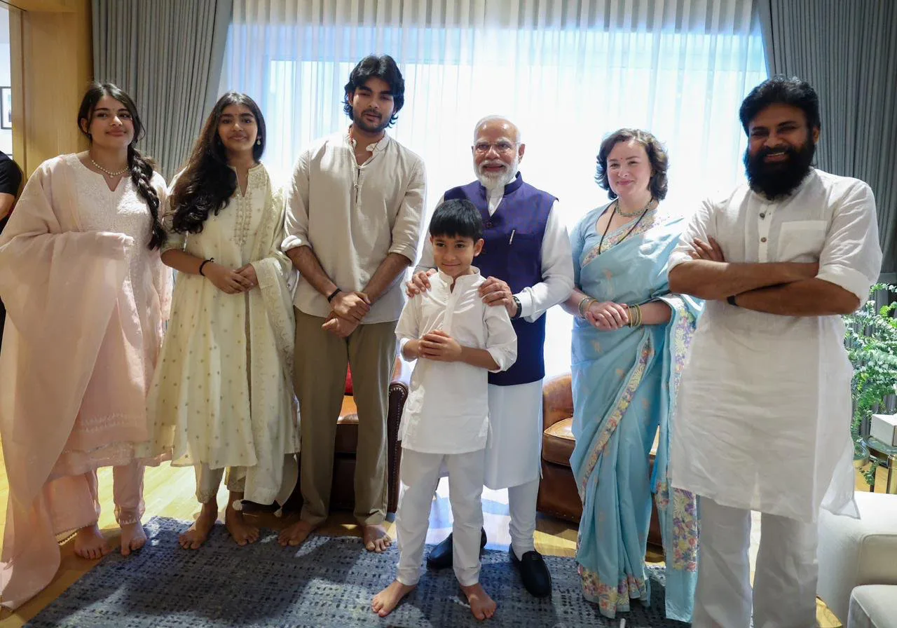 Prime Minister Narendra Modi met Pawan Kalyan