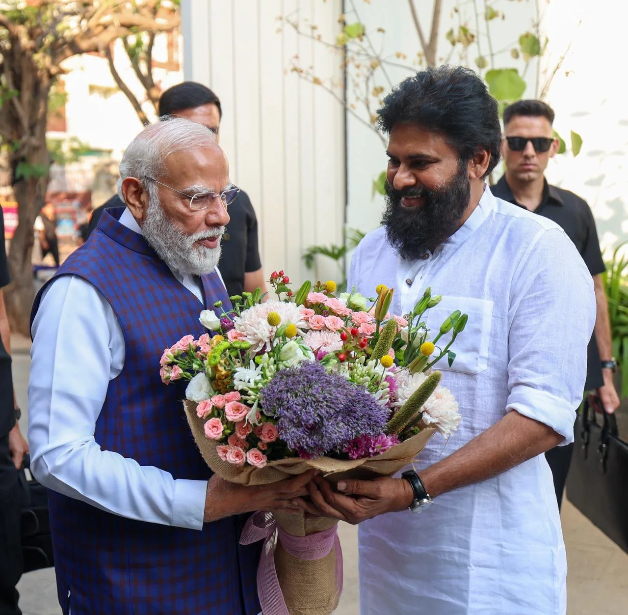 Prime Minister Narendra Modi met Pawan Kalyan