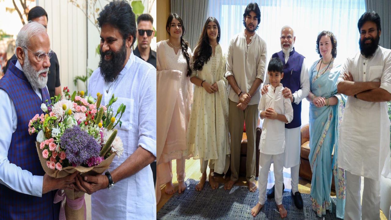 Modi-Pawan Kalyan: పవన్ కళ్యాణ్‌ను కలిసిన ప్రధాని మోదీ.. ఫ్యామిలీతో ఫోటోలు నెట్టింట వైరల్