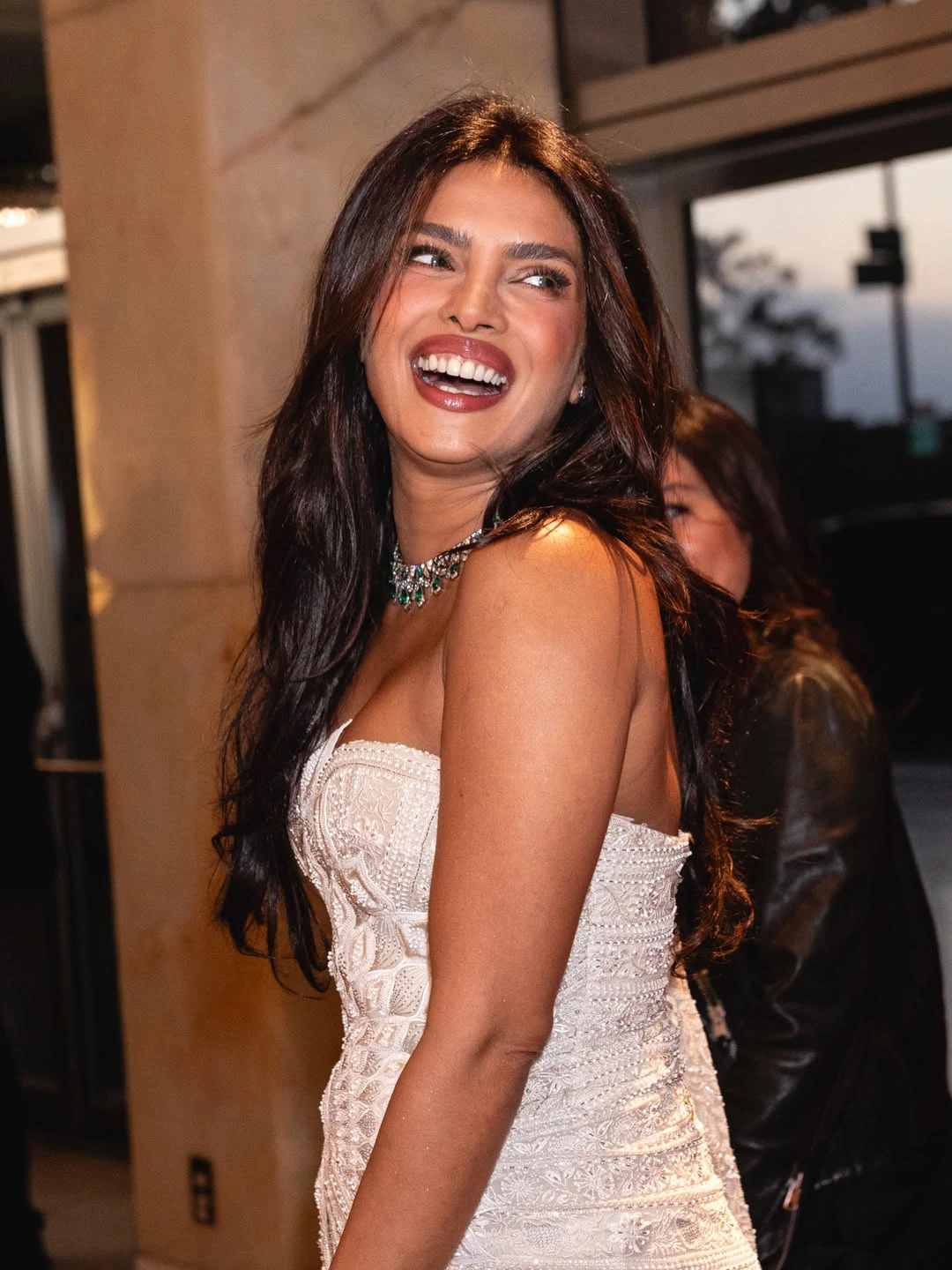 Priyanka Chopra Looks like Angel in White Dress