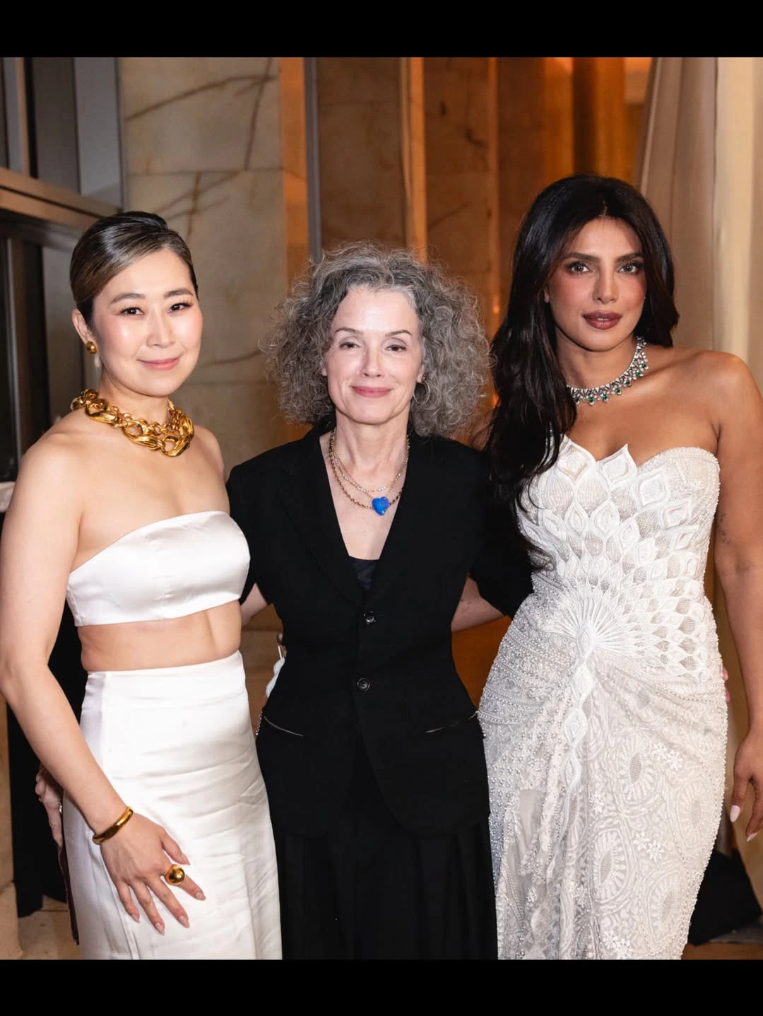 Priyanka Chopra Looks like Angel in White Dress