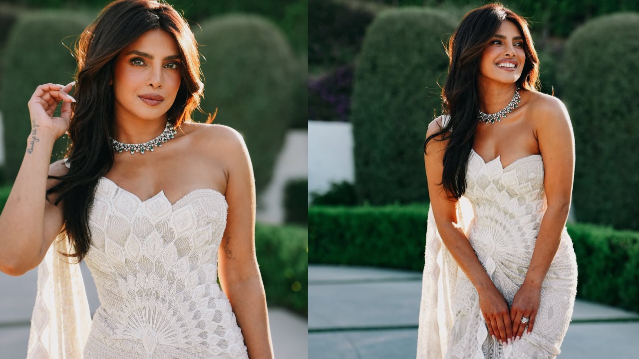 Priyanka Chopra : వైట్ డ్రెస్‌లో ఏంజెల్ లా.. ప్రియాంక చోప్రా పరువాలు..