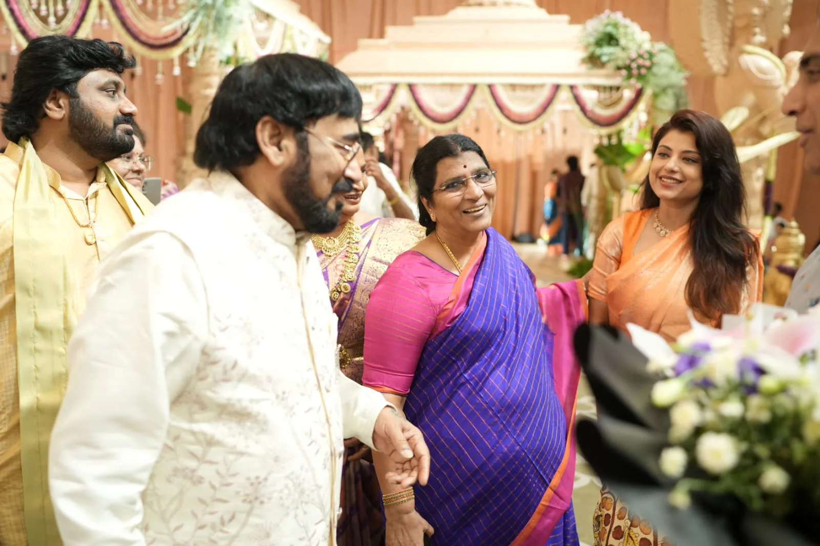 Producer VRK Rao Granddaughter Himasri Vemuri Wedding photos