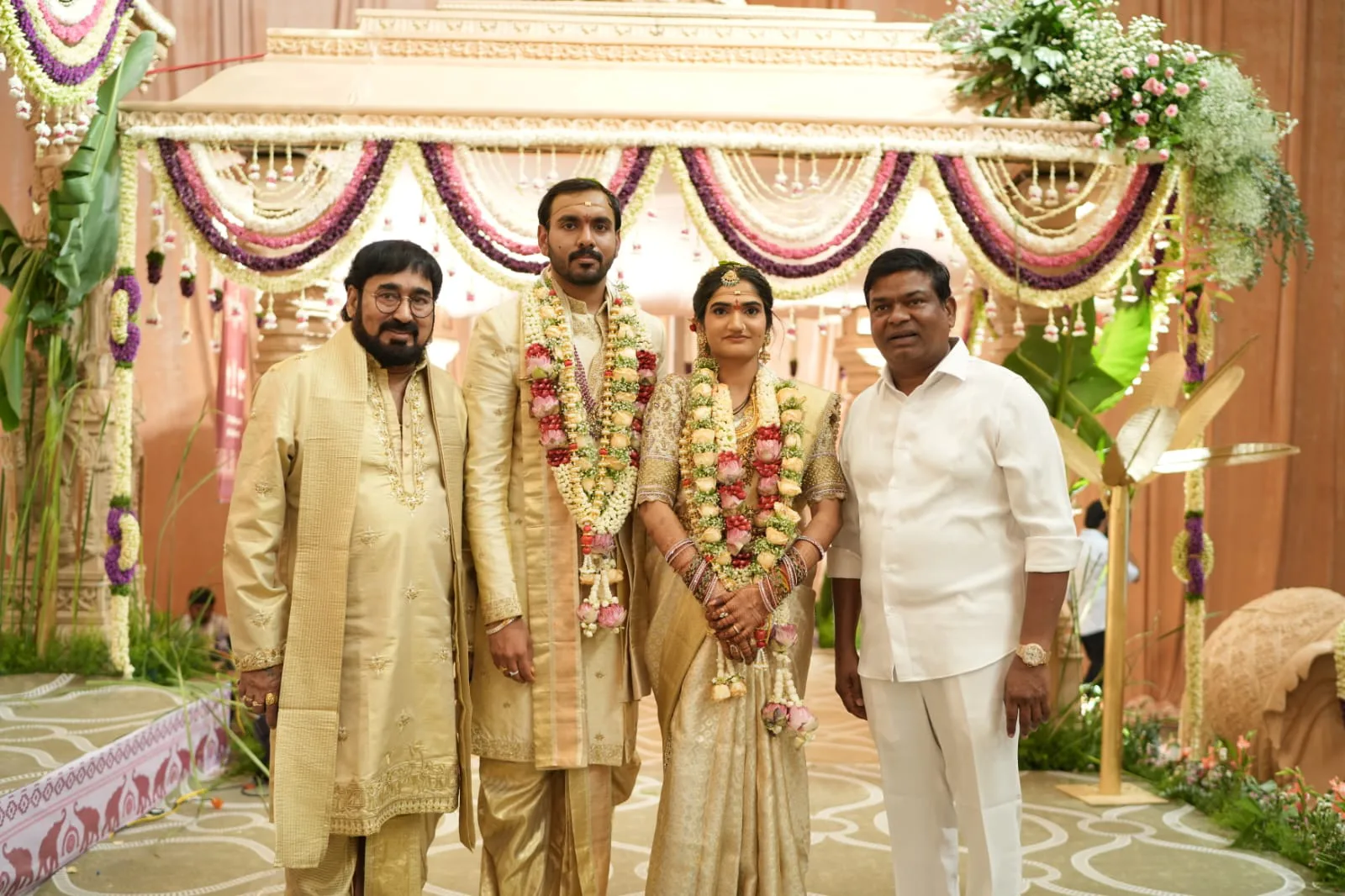 Producer VRK Rao Granddaughter Himasri Vemuri Wedding photos