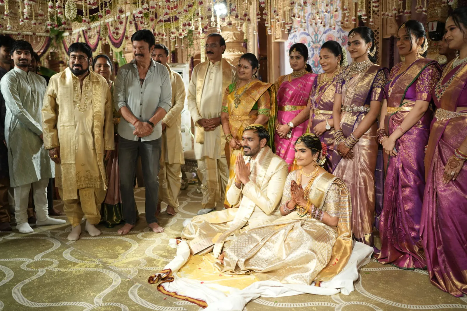 Producer VRK Rao Granddaughter Himasri Vemuri Wedding photos