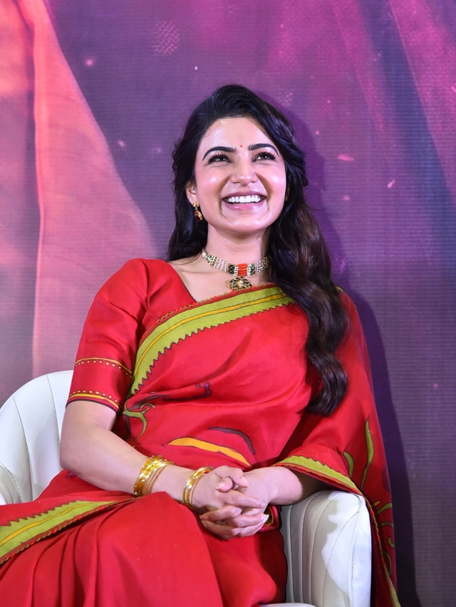 Samantha Appearance with Husband Raj Nidimoru in Movie Event