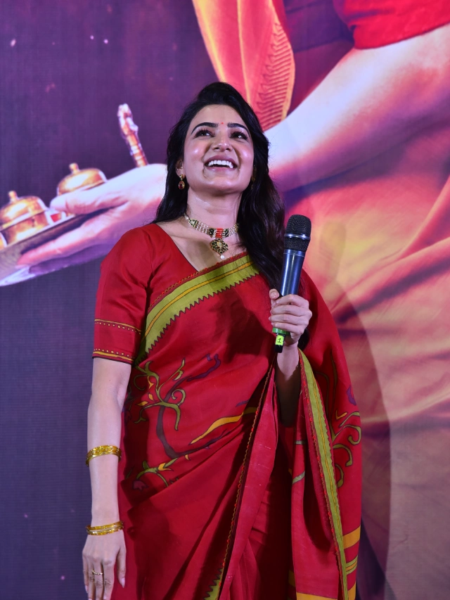 Samantha Appearance with Husband Raj Nidimoru in Movie Event