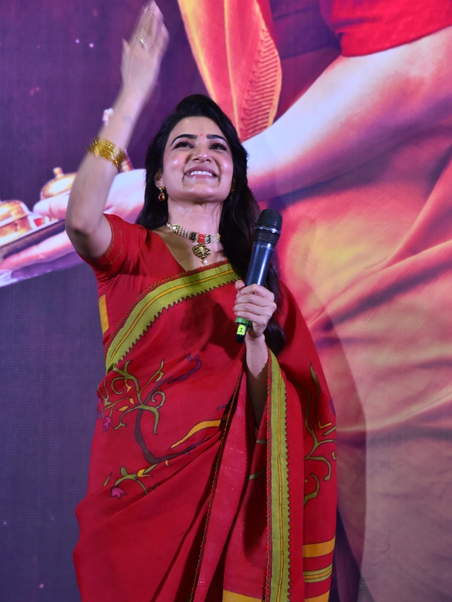 Samantha Appearance with Husband Raj Nidimoru in Movie Event