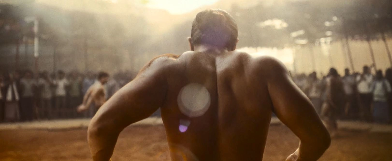 Ram Charan Photos From Peddi Trailer