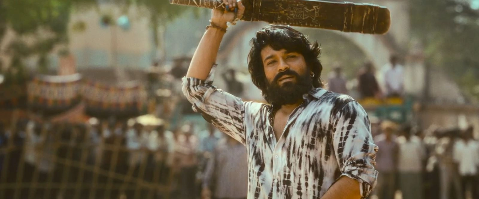 Ram Charan Photos From Peddi Trailer