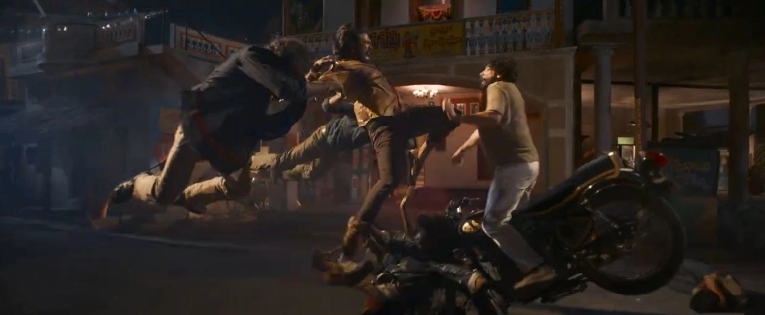Ram Charan Photos From Peddi Trailer