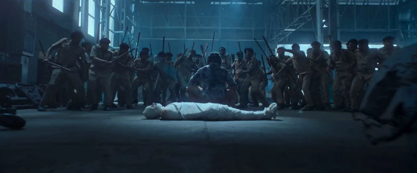 Ram Charan Photos From Peddi Trailer