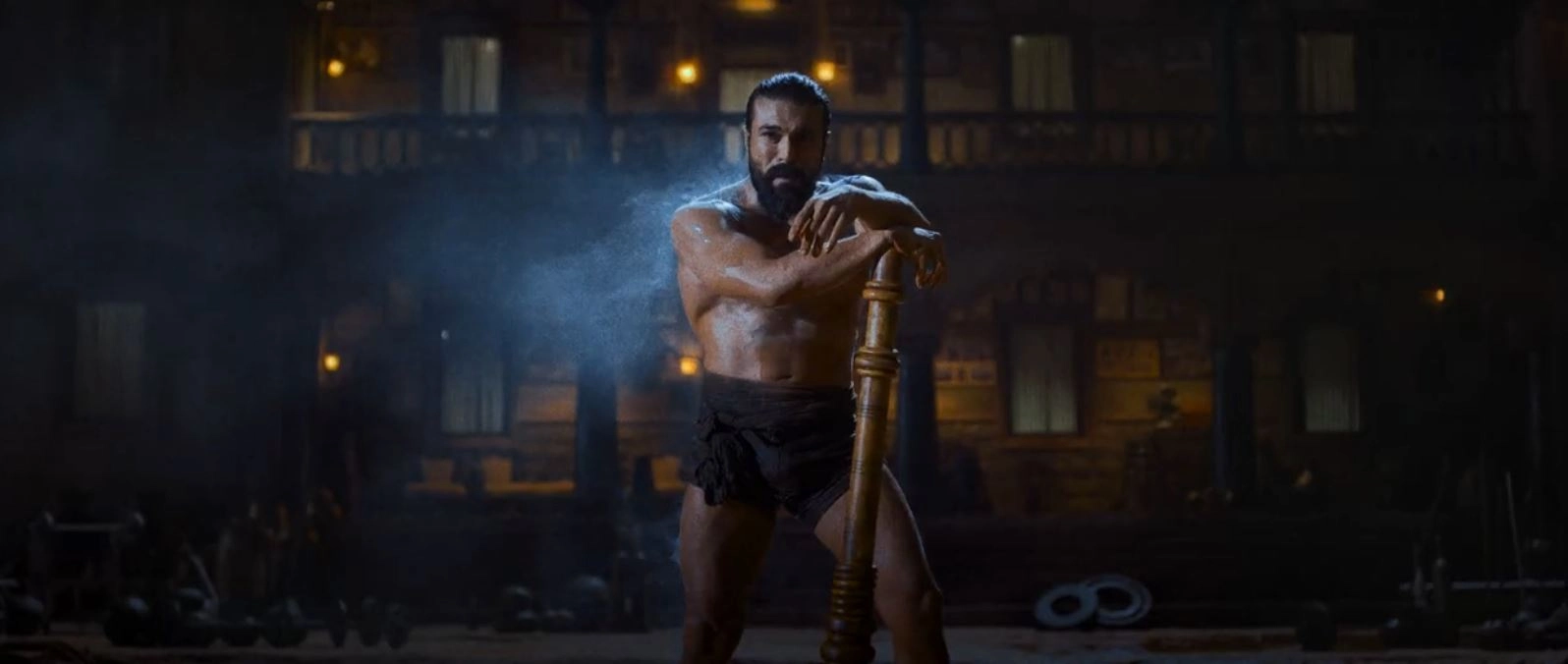 Ram Charan Photos From Peddi Trailer