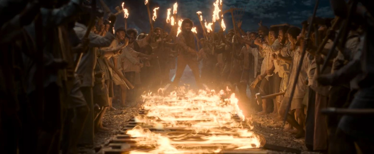 Ram Charan Photos From Peddi Trailer