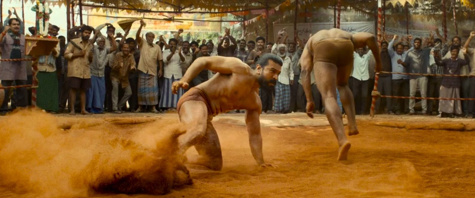 Ram Charan Photos From Peddi Trailer