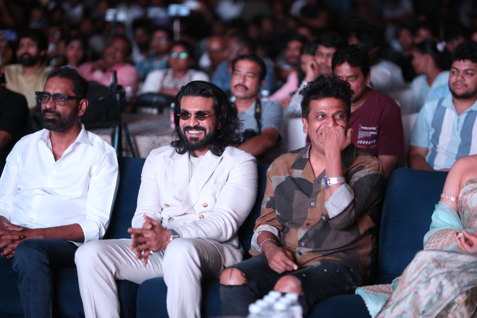 Ram Charan Peddi movie release press meet at Bengaluru