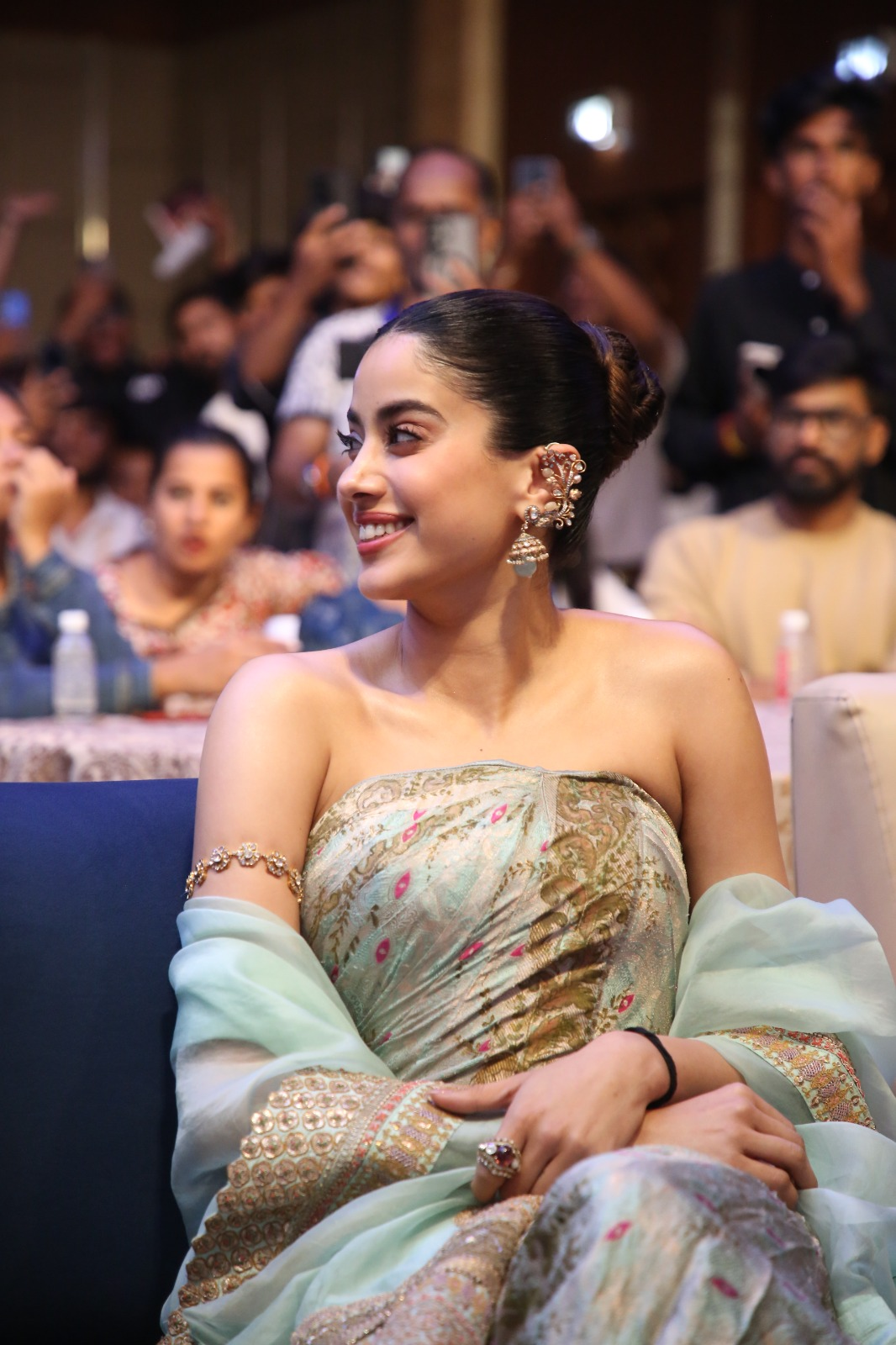 Ram Charan Peddi movie release press meet at Bengaluru