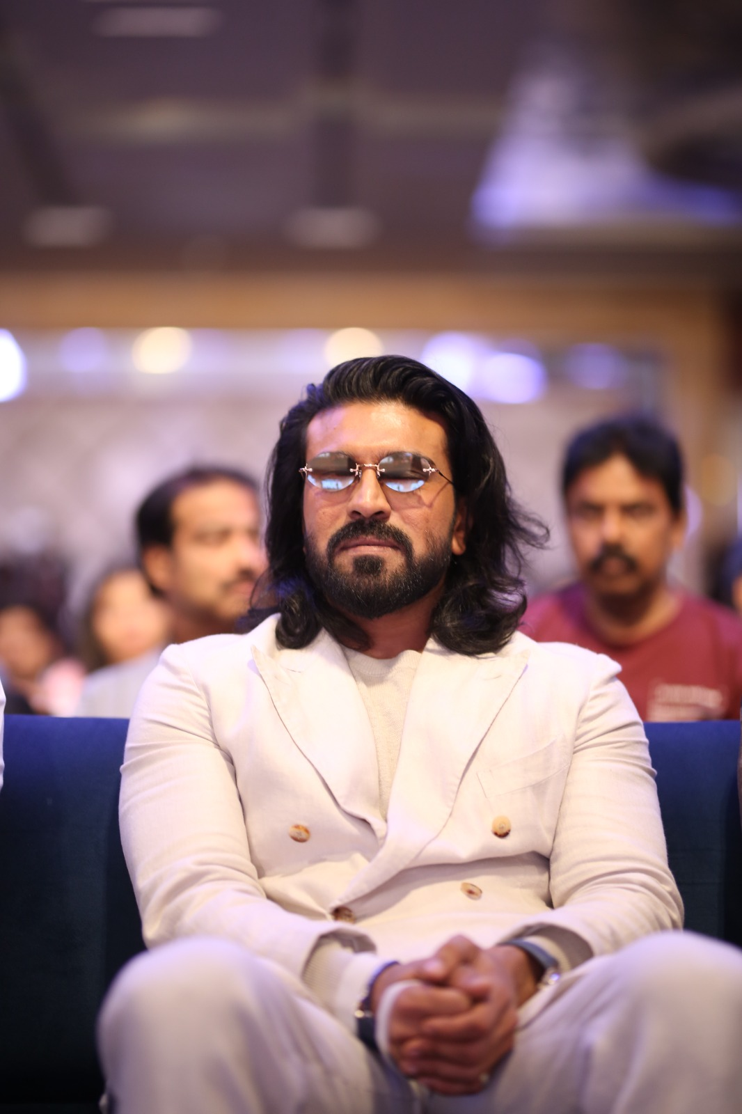 Ram Charan Peddi movie release press meet at Bengaluru