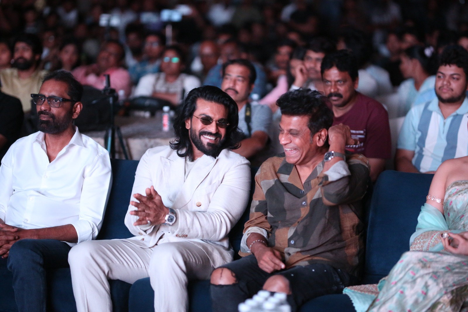 Ram Charan Peddi movie release press meet at Bengaluru