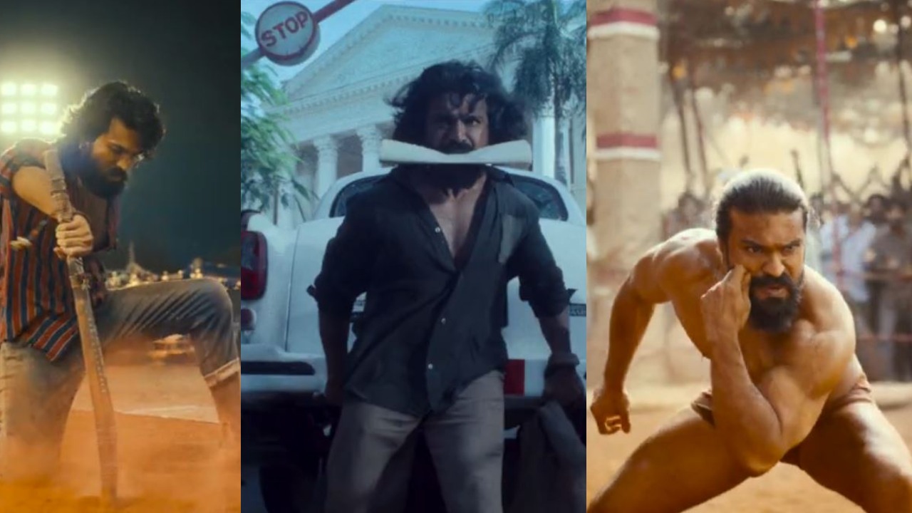 Ram Charan : ‘పెద్ది’ ట్రైలర్ లో అదరగొట్టిన రామ్ చరణ్.. ఫొటోలు..