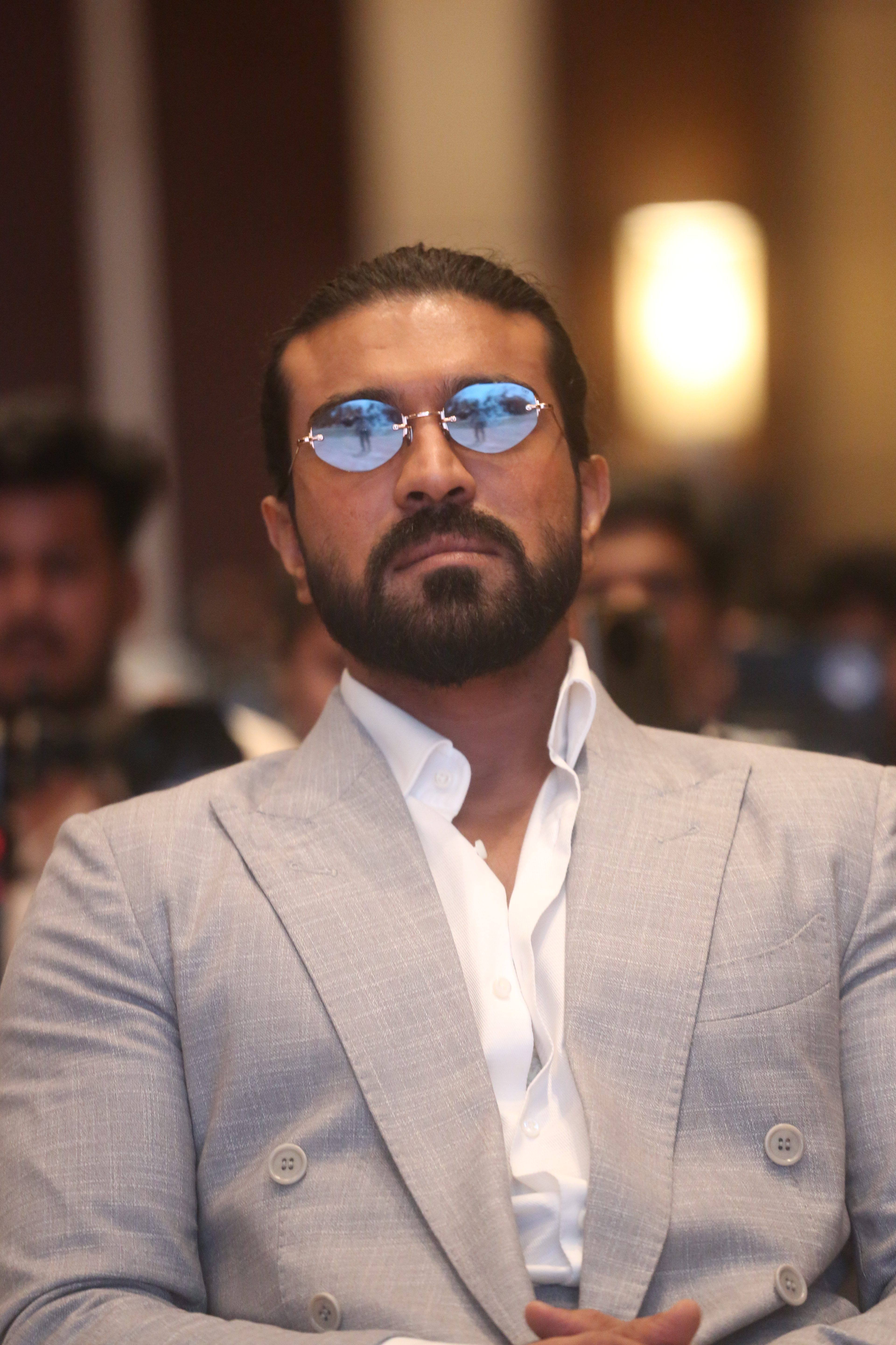 Ram charan Peddi movie Chennai event photos