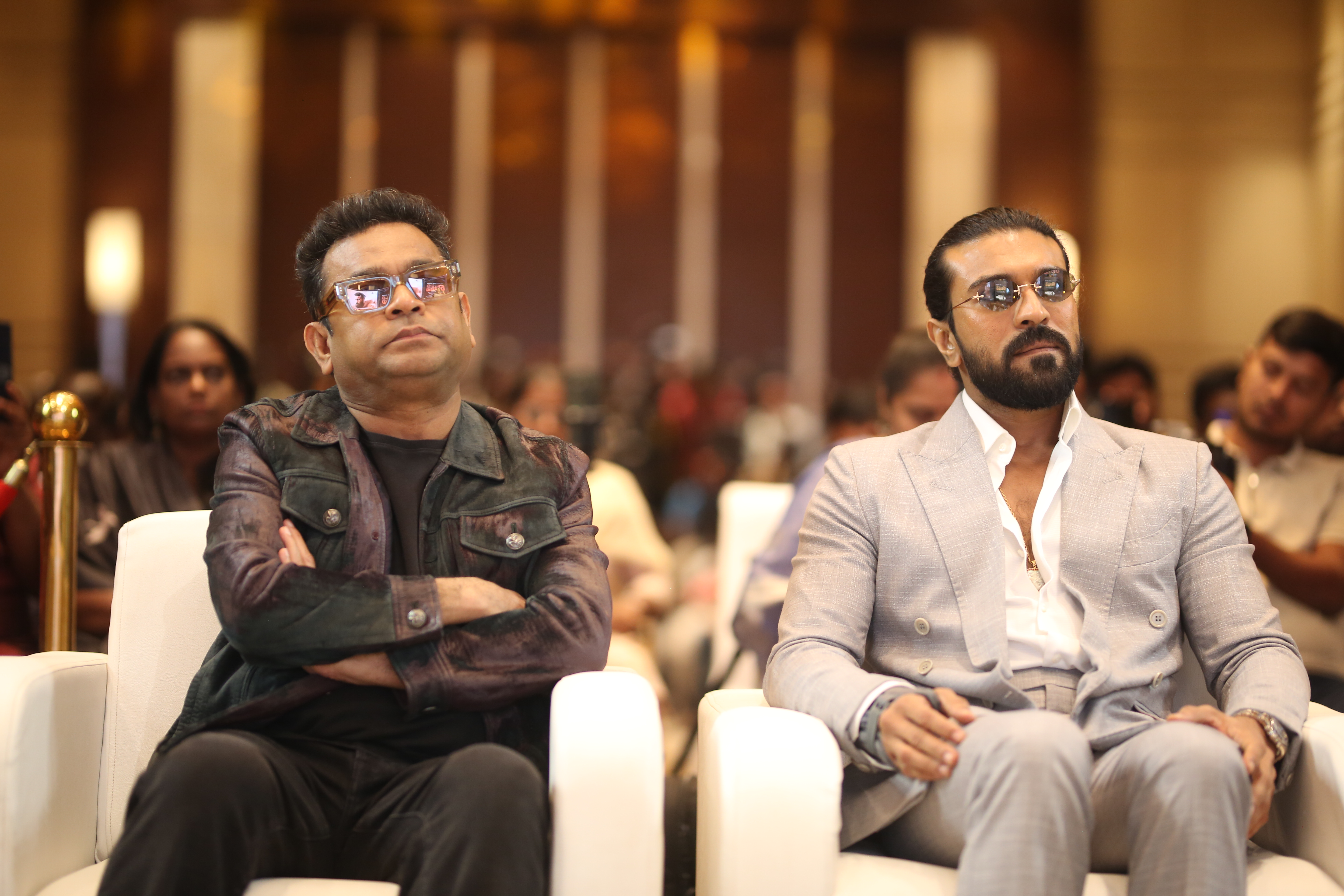 Ram charan Peddi movie Chennai event photos