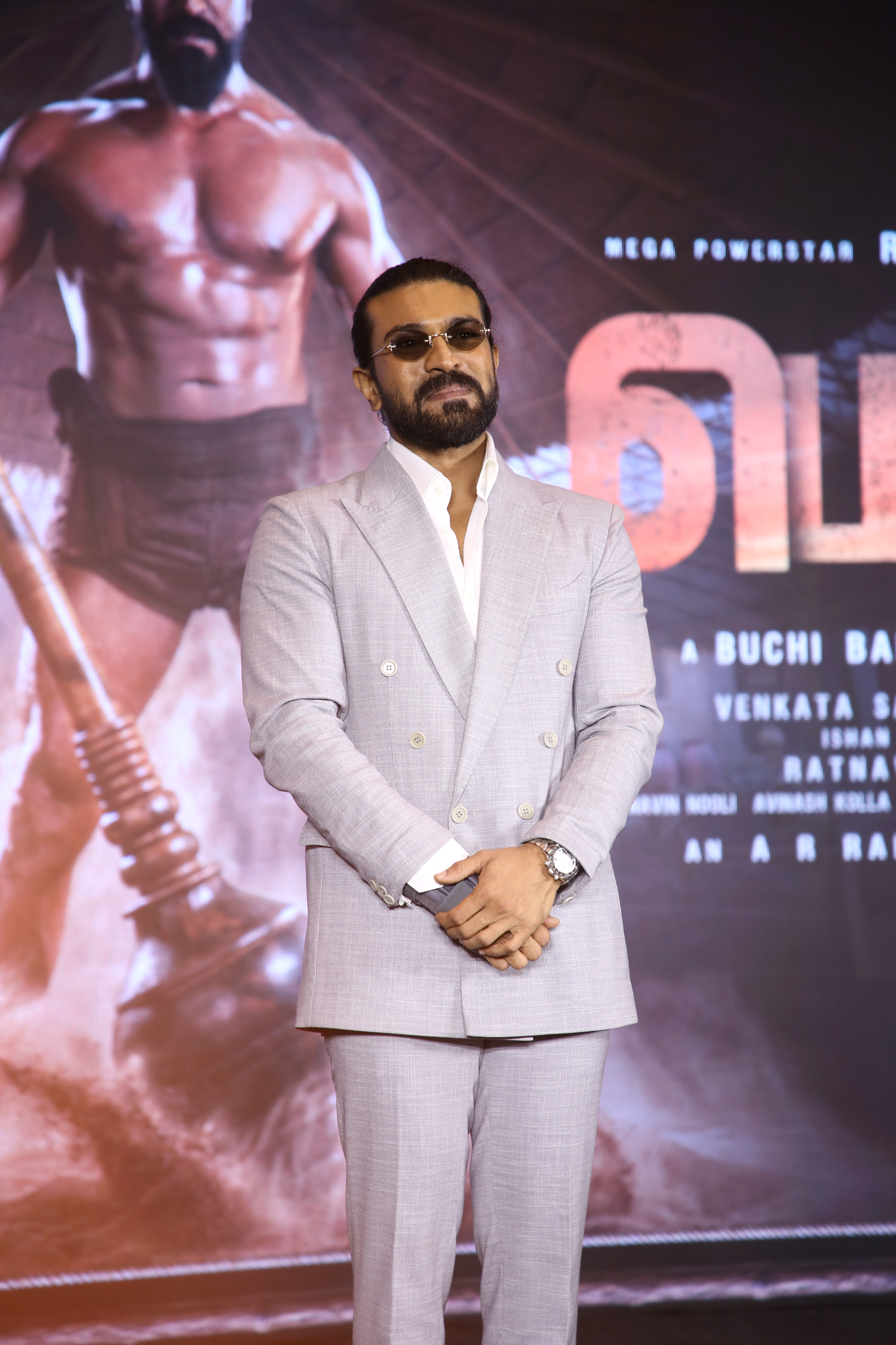 Ram charan Peddi movie Chennai event photos
