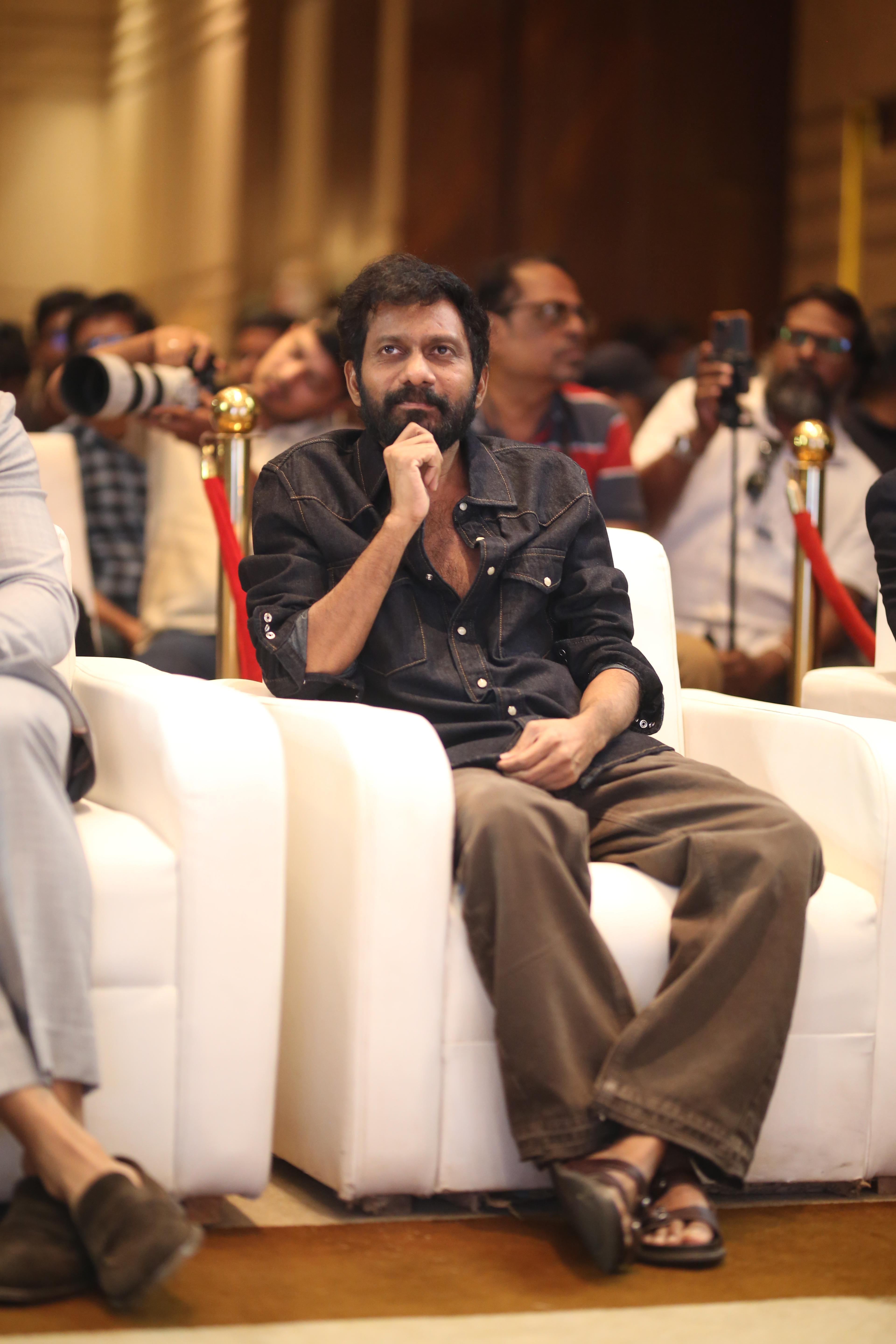 Ram charan Peddi movie Chennai event photos