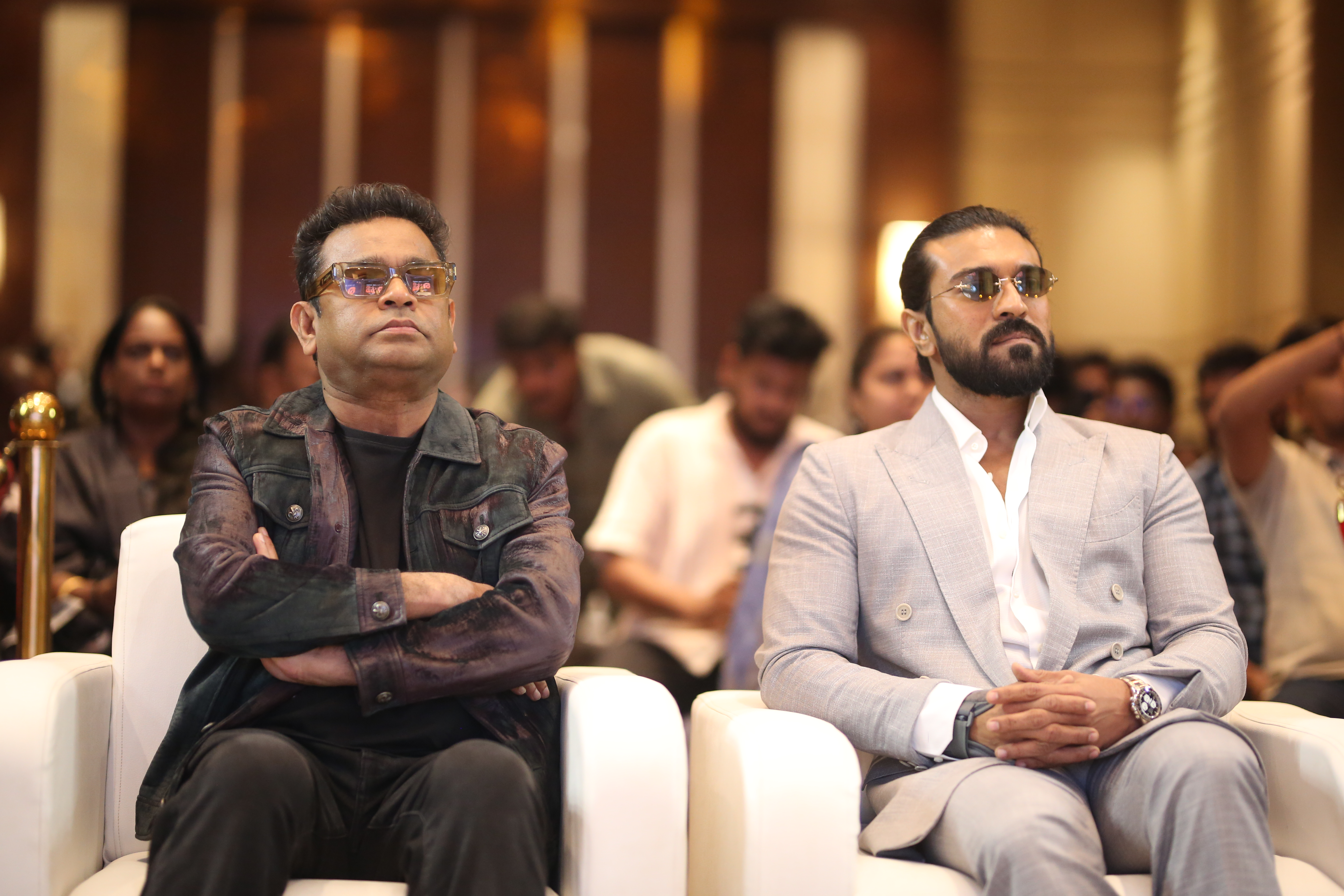 Ram charan Peddi movie Chennai event photos