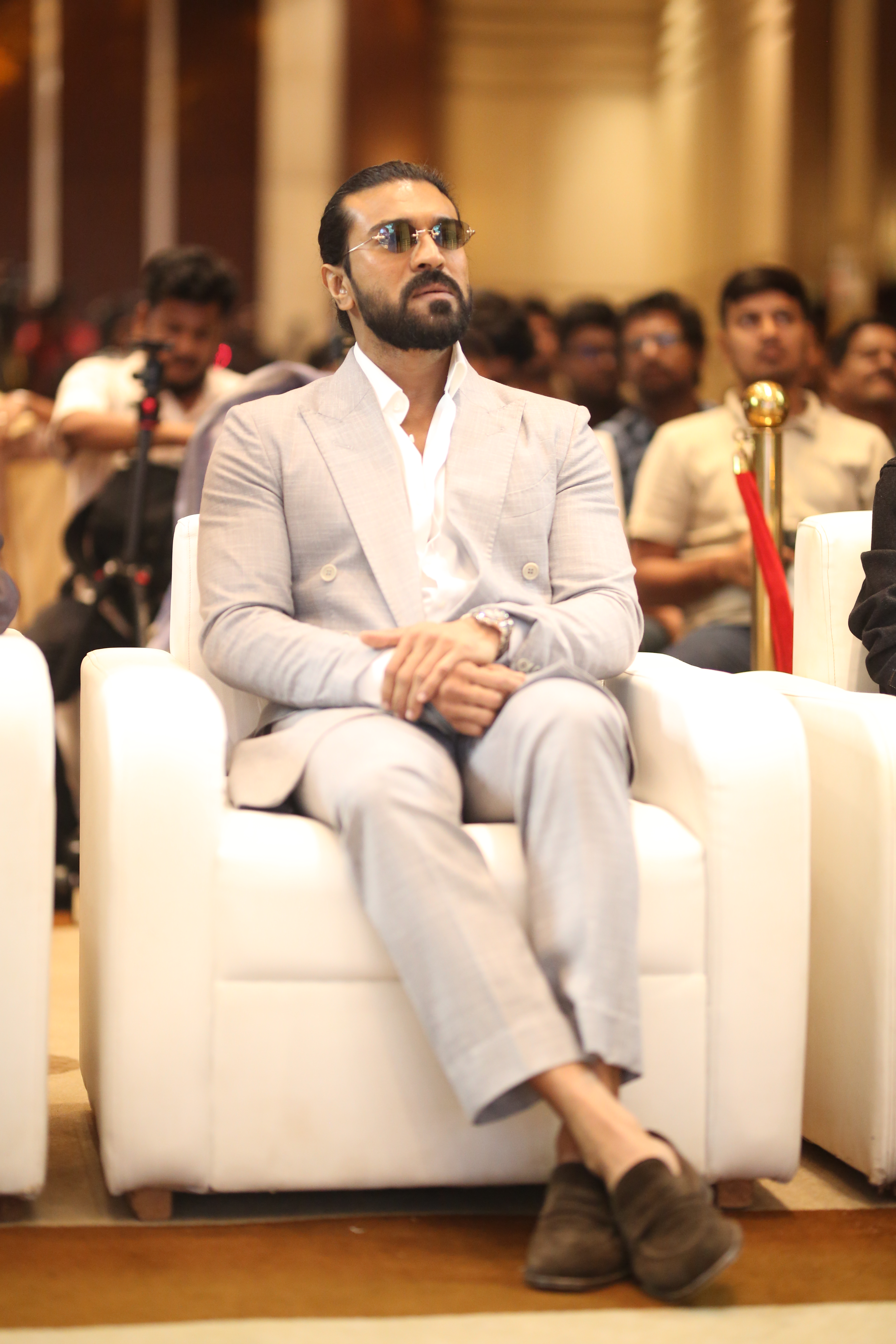 Ram charan Peddi movie Chennai event photos