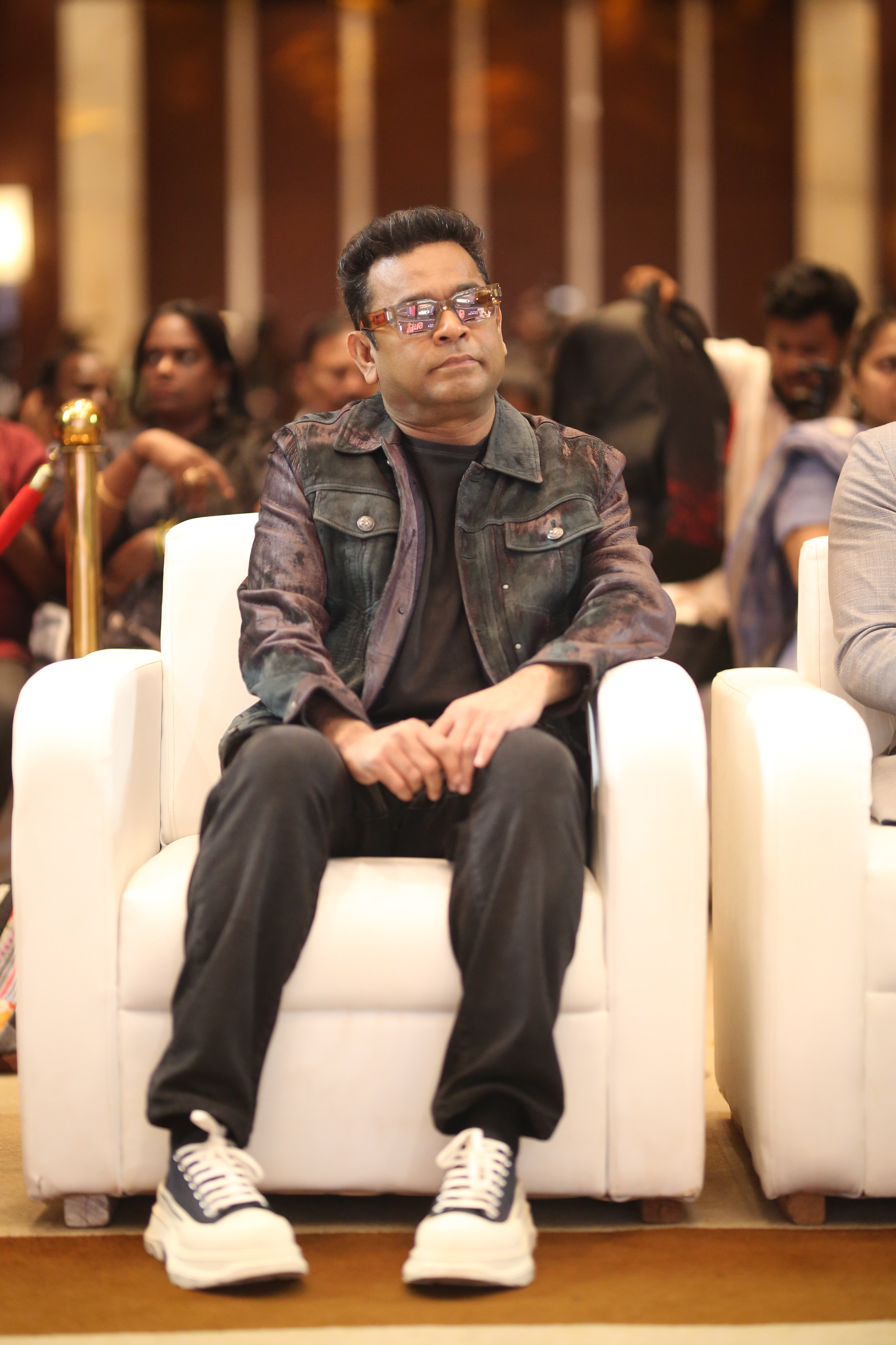 Ram charan Peddi movie Chennai event photos