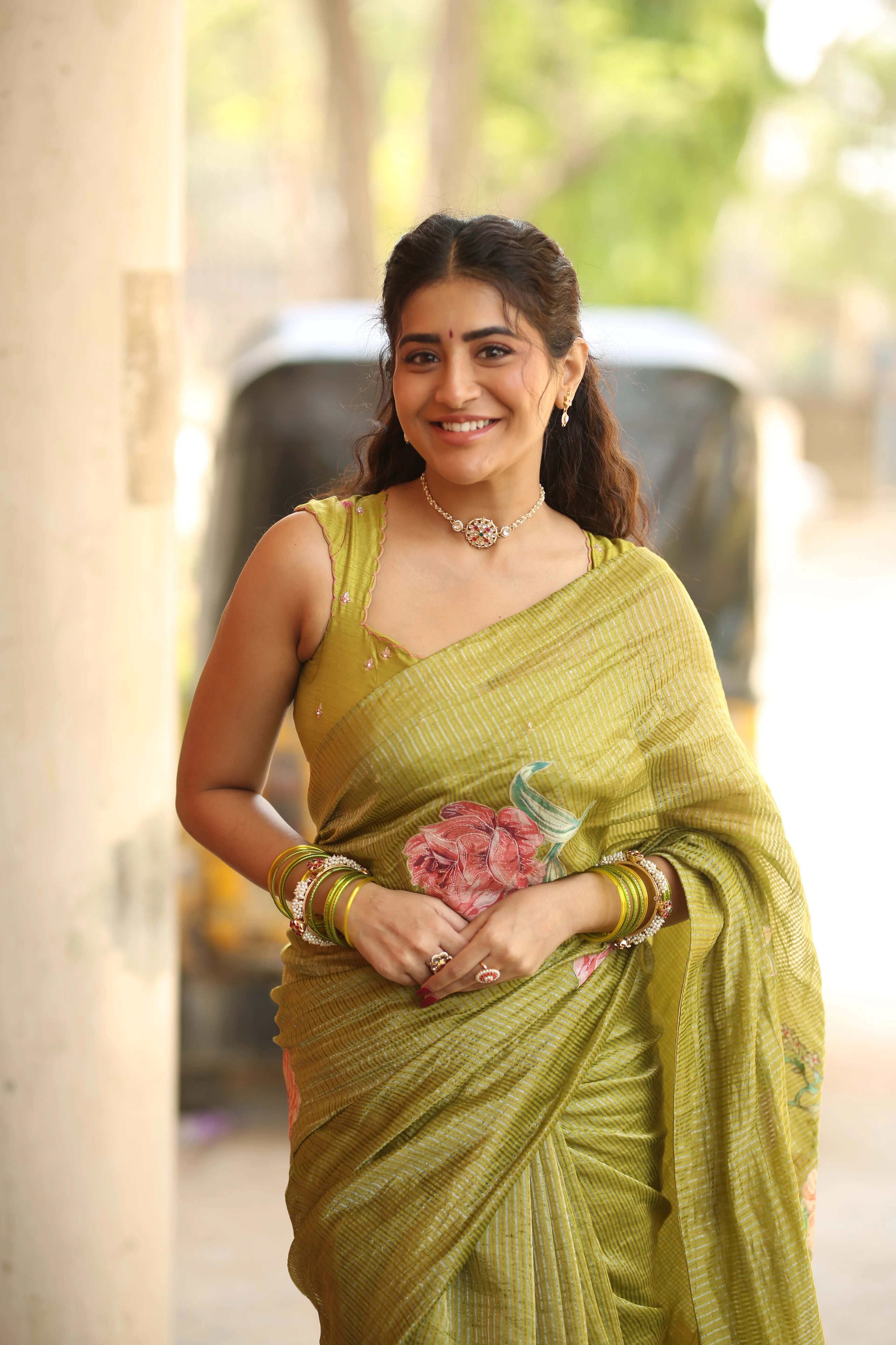Rashi singh at Transfer Trimurthulu Teaser launch event
