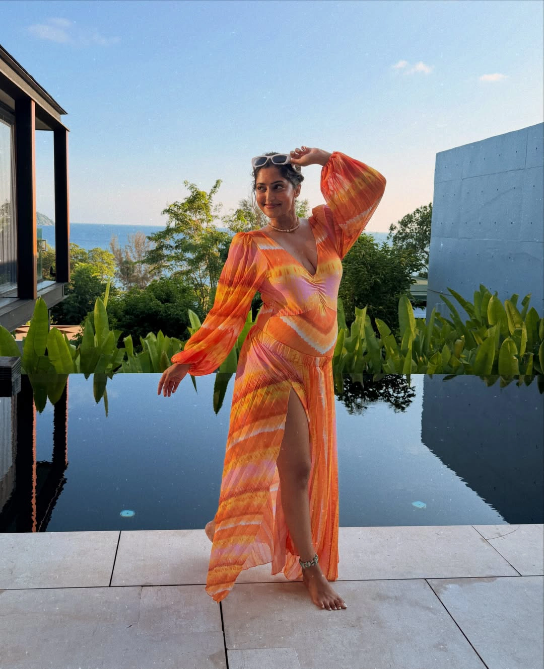 Reba Monica John Shares Baby Bump Photos from Thailand