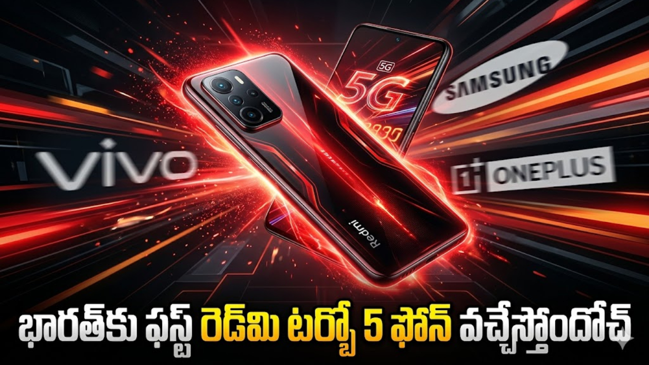 Redmi Turbo 5 Launch : వివో, శాంసంగ్, వన్‌ప్లస్ ఫోన్లకు పోటీగా రెడ్‌మి టర్బో 5 ఫోన్ వచ్చేస్తోందోచ్.. ఫీచర్లపై భారీ అంచనాలివే!