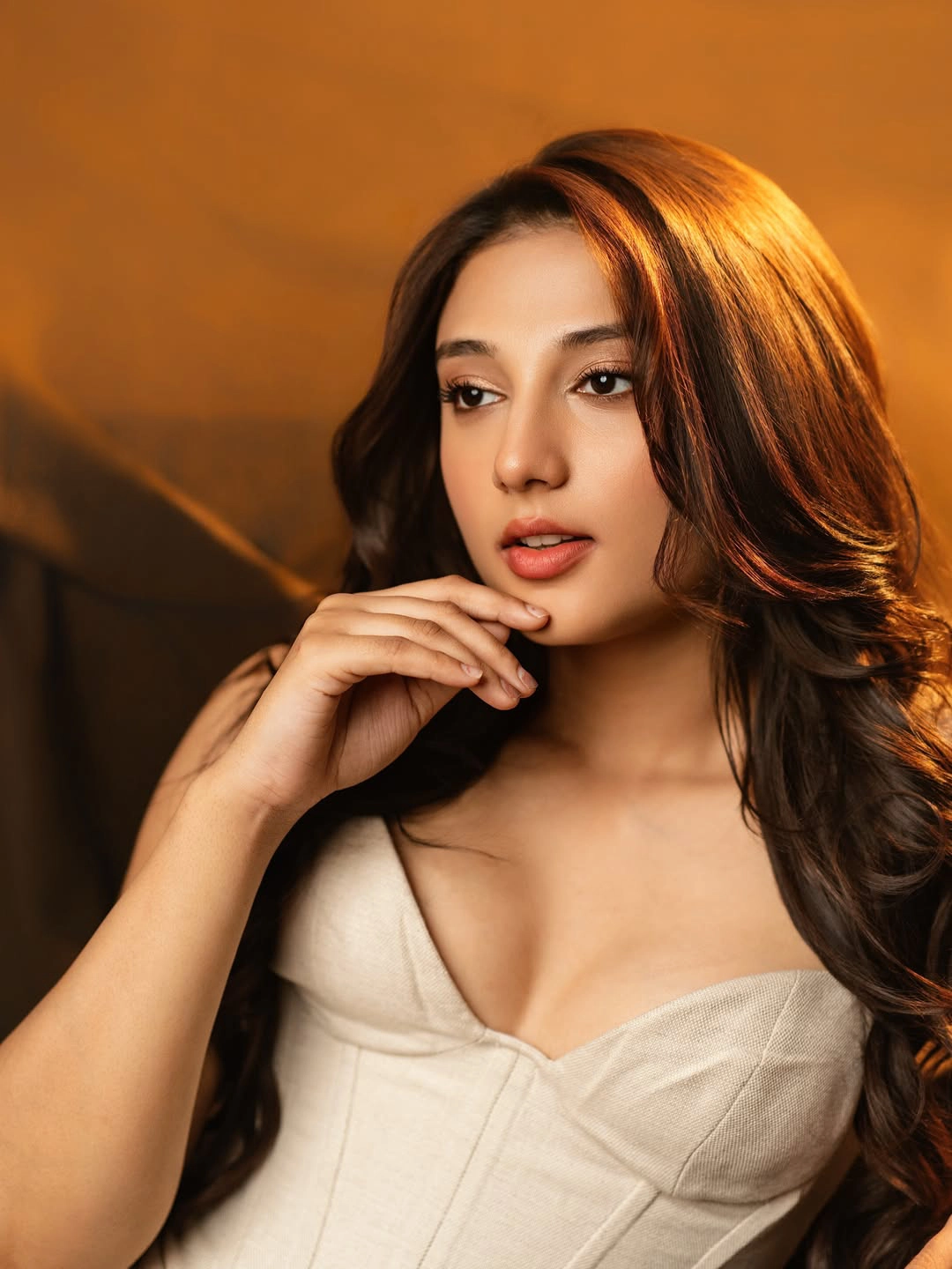 Ritika Nayak Sizzling Poses in Short Dress
