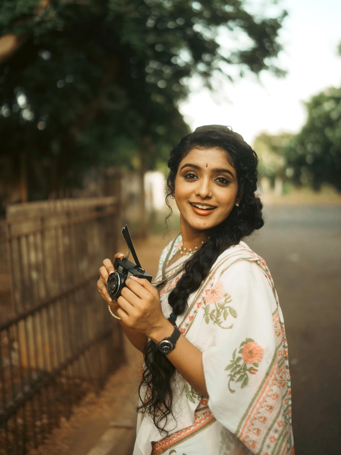 Roopa Koduvayur Cute Vintage Looks