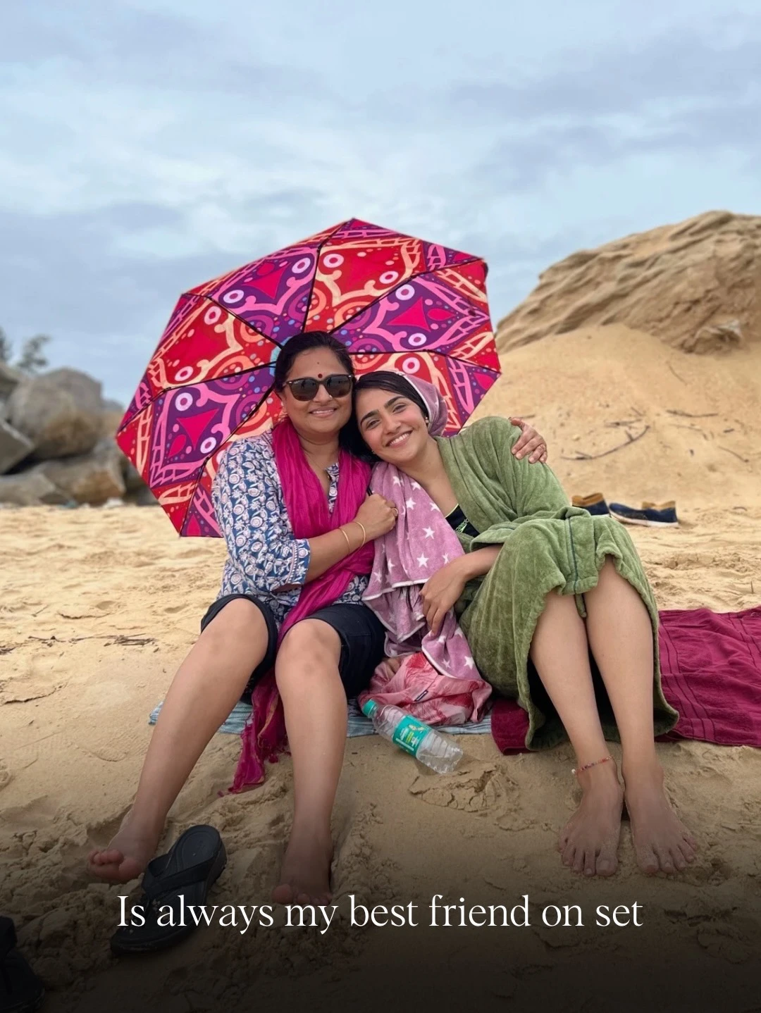 Rukmini Vasanth Shares Photos with her Mother on Mothers Day